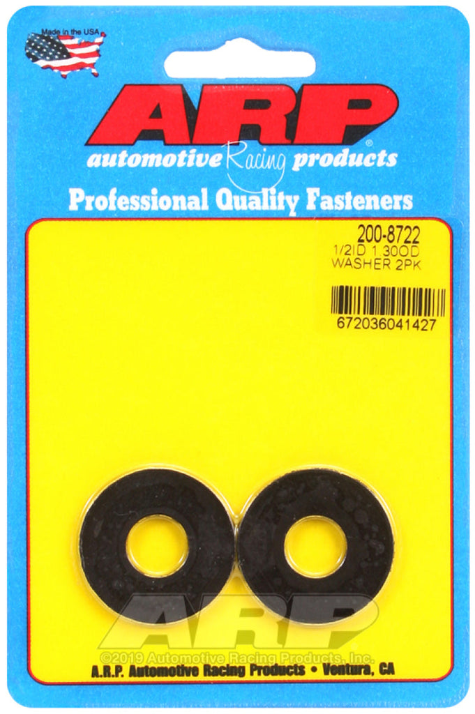 ARP Hardware Kits - Other ARP 1/2 ID 1.30 OD Black Oxide Washer Kit (2 Pieces)
