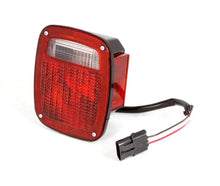 Load image into Gallery viewer, OMIX Tail Lights Omix Tail Light Black Housing RH 87-90 Jeep Wrangler