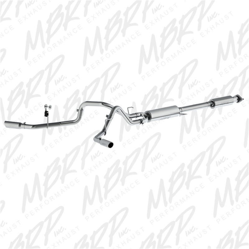 MBRP Catback MBRP 2015 Ford F-150 5.0L 3in Cat Back Dual Split Side Exit AL Exhaust System