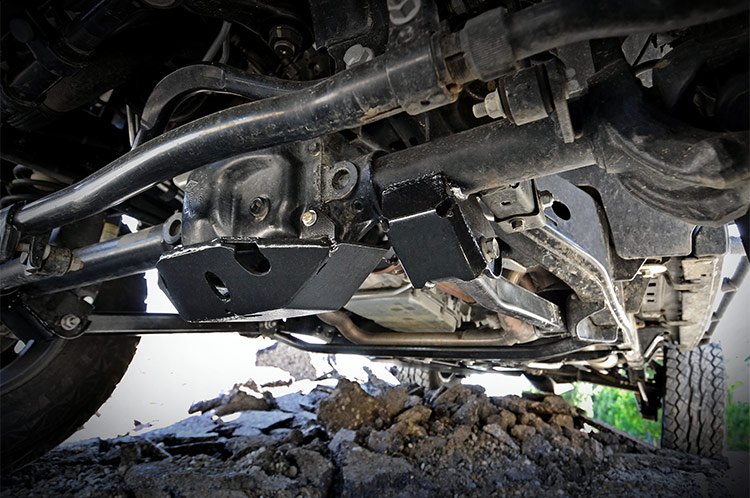 Rough Country Differential Cover Skid Plates Jeep Dana 44 Front Diff Skid Plate 07-18 Wrangler JK Rough Country - 798
