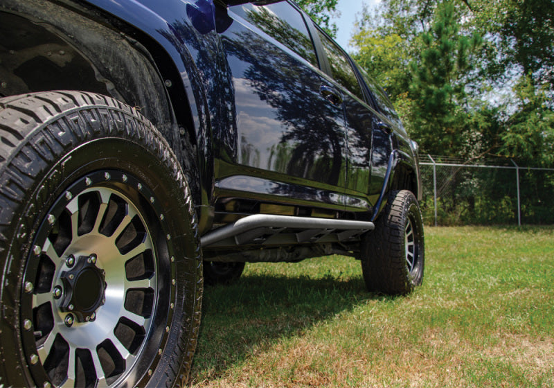 N-Fab Body Armor & Rock Rails N-Fab Trail Slider Steps 16-20 Toyota Tacoma Crew Cab All Beds - SRW - Textured Black