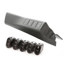 Load image into Gallery viewer, Rugged Ridge Dash &amp; Interior Trim Rugged Ridge Etched A-Pillar 4 Switch Pod Kit LHD 11-18 JK