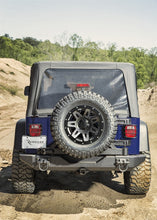 Load image into Gallery viewer, Rampage Door Panels Rampage 04-06 Jeep Wrangler(TJ) Unlimited OEM Replacement Soft Upper Doors - Black Denim
