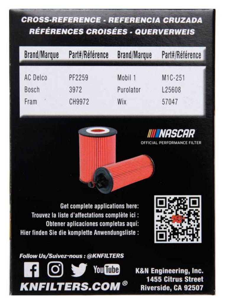 K&N Engineering Oil Filters K&N Toyota / Lexus / Scion 2.75in OD x 2.64in H Oil Filter