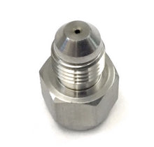 Load image into Gallery viewer, ATP Fittings ATP -3AN Inline Oil Inlet Restrictor Fitting .035in GT &amp; GTX (GT25 to GTX35)