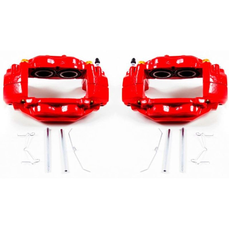 PowerStop Brake Calipers - Perf Power Stop 08-15 Toyota Sequoia Front Red Calipers w/o Brackets - Pair