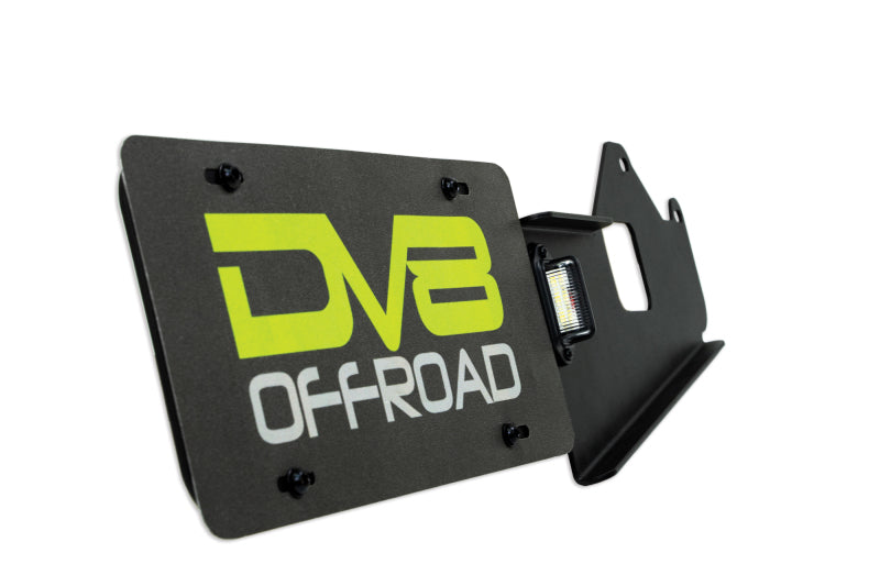 DV8 Offroad License Plate Relocation DV8 Offroad 21-23 Ford Bronco Rear License Plate Relocation Bracket