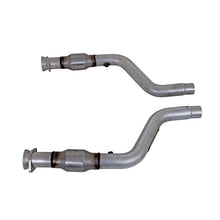 Load image into Gallery viewer, BBK X Pipes BBK 05-15 Dodge Challenger Charger Short Mid X Pipe w Catalytic Converters 2-3/4 For LT Headers