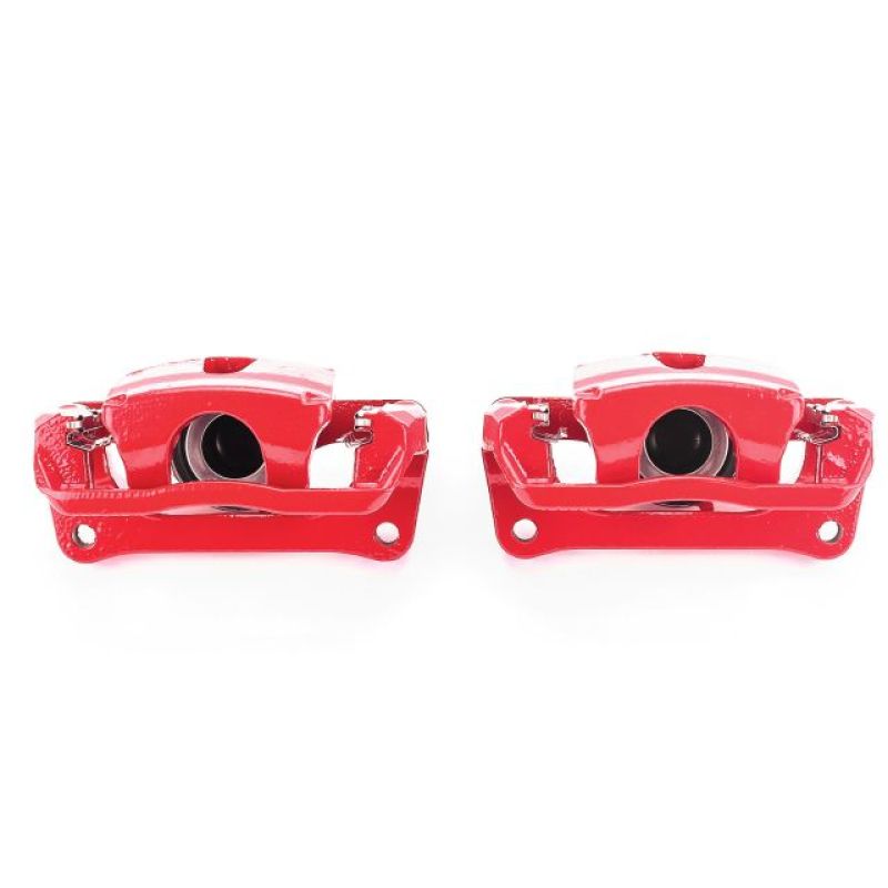PowerStop Brake Calipers - Perf Power Stop 12-17 Ford F-150 Rear Red Calipers w/Brackets - Pair