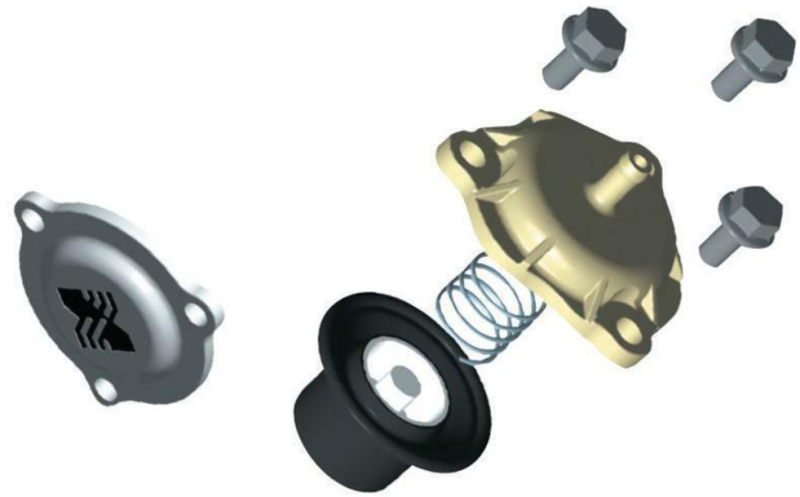 BorgWarner Turbo Actuators BorgWarner Actuator Bracket Kit EFR 62 and 67mm CW 0.64 TH