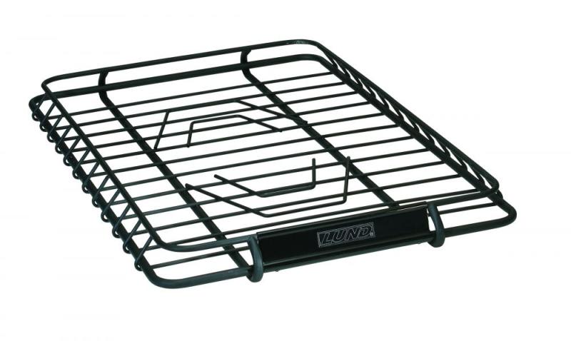 LUND Roof Baskets Lund Universal 39in X 45.125in Roof Rack Cargo Basket - Black