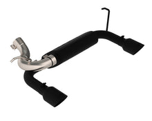 Load image into Gallery viewer, MBRP Axle Back MBRP 07-14 Jeep Wrangler/Rubicon 3.6L/3.8L V6 Axle-Back Dual Rear Exit Black Performance Exhuast Sys
