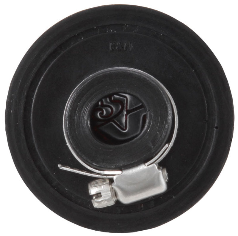 K&N Engineering Air Filters - Universal Fit K&N Clamp On Rubber Base Crankcase Vent Filter 0.5in Flange ID 2in OD 1.5in Height