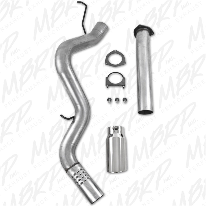 MBRP DPF Back MBRP 2007-2009 Chev/GMC 2500/3500 Duramax All LMM Filter Back Single Side