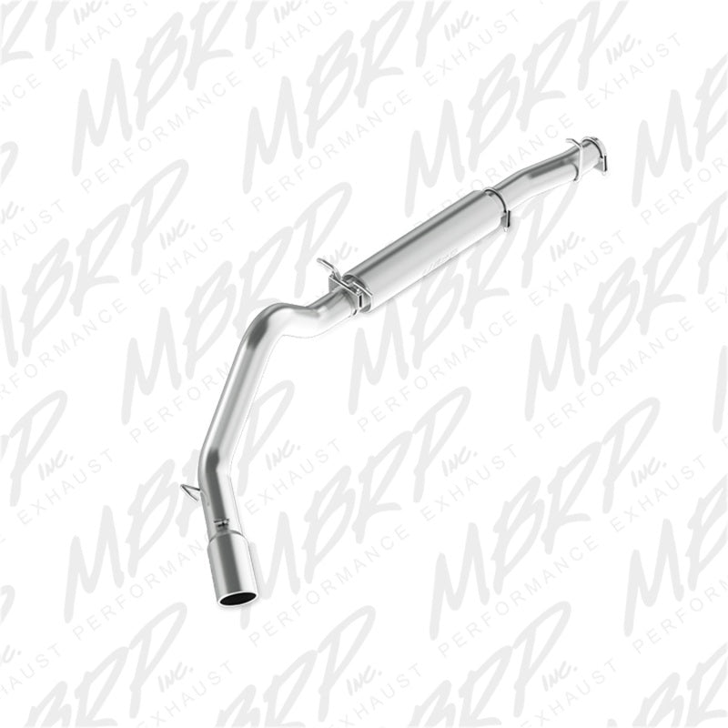 MBRP Catback MBRP 04-07 Ford 6.0L E-250/350 Van 4in Cat Back Single Side Exit Alum Exhaust