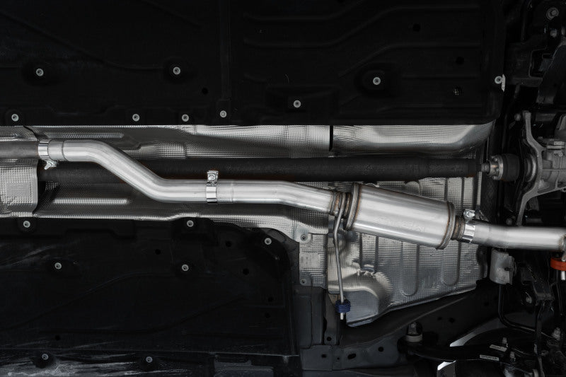 MBRP Catback MBRP 2022+ Ford Maverick Aluminized Steel 4in OD Tip Single Side Exit 3in Cat Back Exhaust