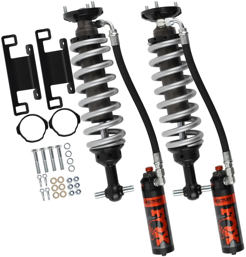 FOX Coilovers Fox 2019+ Ford Ranger 2.5 Factory Series 2-3in Front Coilover Reservoir Shock (Pair) - Adjustable