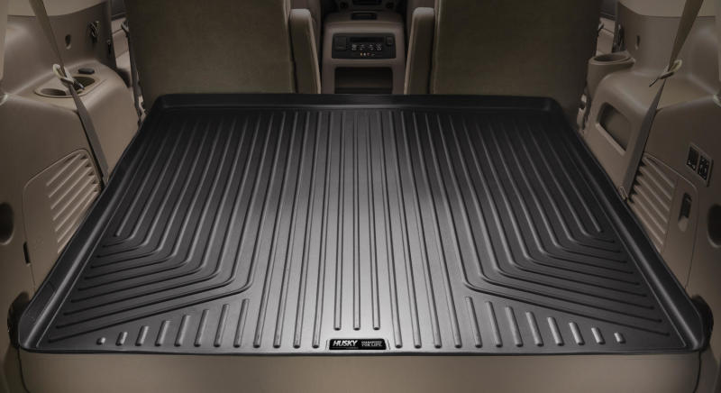 Husky Liners Floor Mats - Rubber Husky Liners 10-12 Chevrolet Equinox/GMC Terrain WeatherBeater Black Rear Cargo Liner