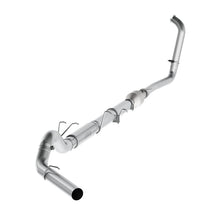 Load image into Gallery viewer, MBRP Catback MBRP F-250/350 6.0L EC/CC 5in Turbo Back (Stock Cat) Single Side Exit AL