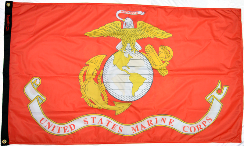 Forever Wave Flags 3x5' Marines Flag Forever Wave - 8009