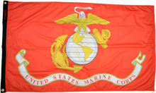 Load image into Gallery viewer, Forever Wave Flags 3x5' Marines Flag Forever Wave - 8009