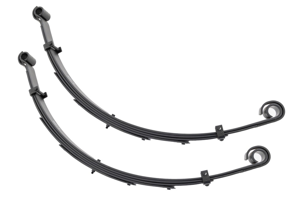 Rough Country Leaf Springs Front Leaf Springs 6 Inch Lift Pair 87-95 Jeep Wrangler YJ 4WD Rough Country - 8014Kit