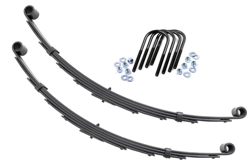Rough Country Leaf Springs Front Leaf Springs 6 Inch Lift Pair 73-87 GMC C15/K15 Truck/73-91 Half-Ton Suburban Rough Country - 8015Kit