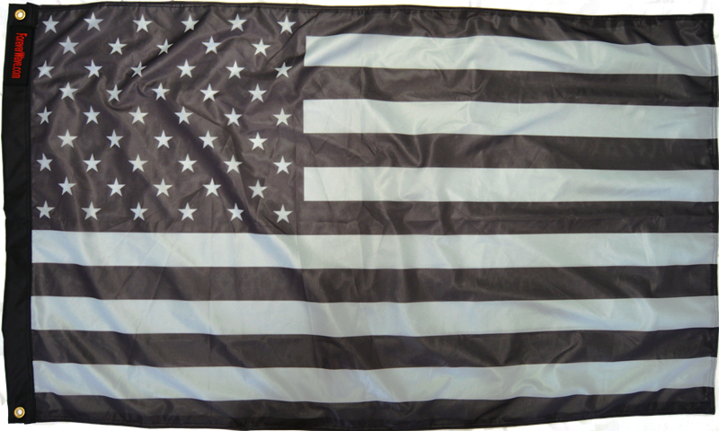 Forever Wave Flags 3x5' USA Subdued Tactical Flag Forever Wave - 8017