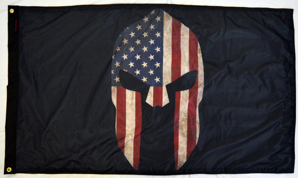 Forever Wave Flags 3x5'  Spartan USA Flag Forever Wave - 8019