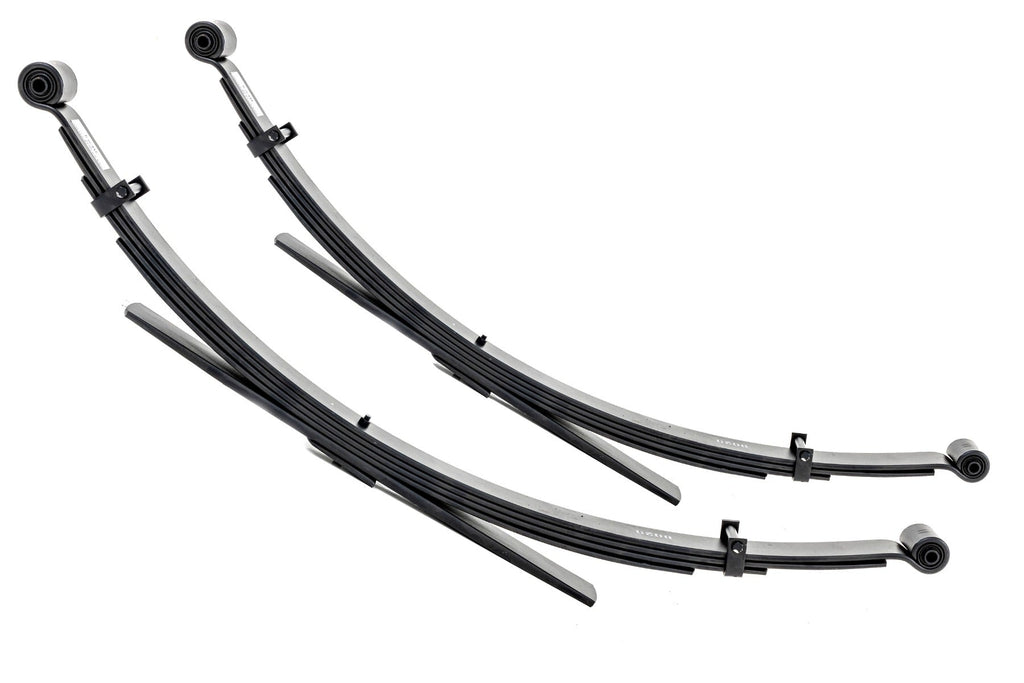 Rough Country Leaf Springs Rear Leaf Spings 4 Inch Lift Pair 80-96 Ford Bronco/F-150 4WD Rough Country - 8029Kit