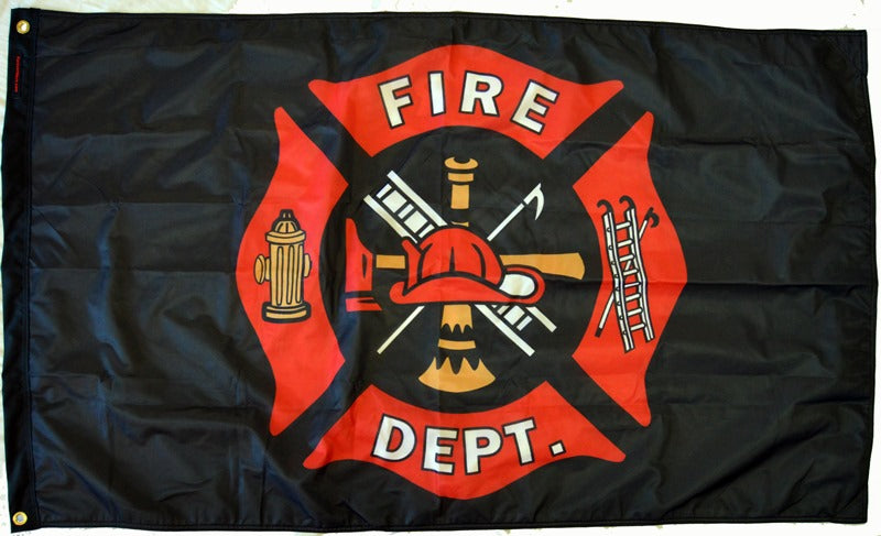 Forever Wave Flags 3x5'  Fire Department Flag Forever Wave - 8032