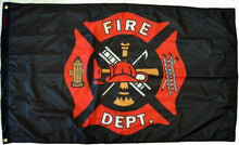Load image into Gallery viewer, Forever Wave Flags 3x5'  Fire Department Flag Forever Wave - 8032
