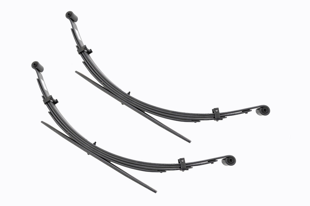 Rough Country Leaf Springs Rear Leaf Springs 4 Inch Lift Pair 70-89 Dodge W100 Truck/70-80 W200 Truck 4WD Rough Country - 8034Kit