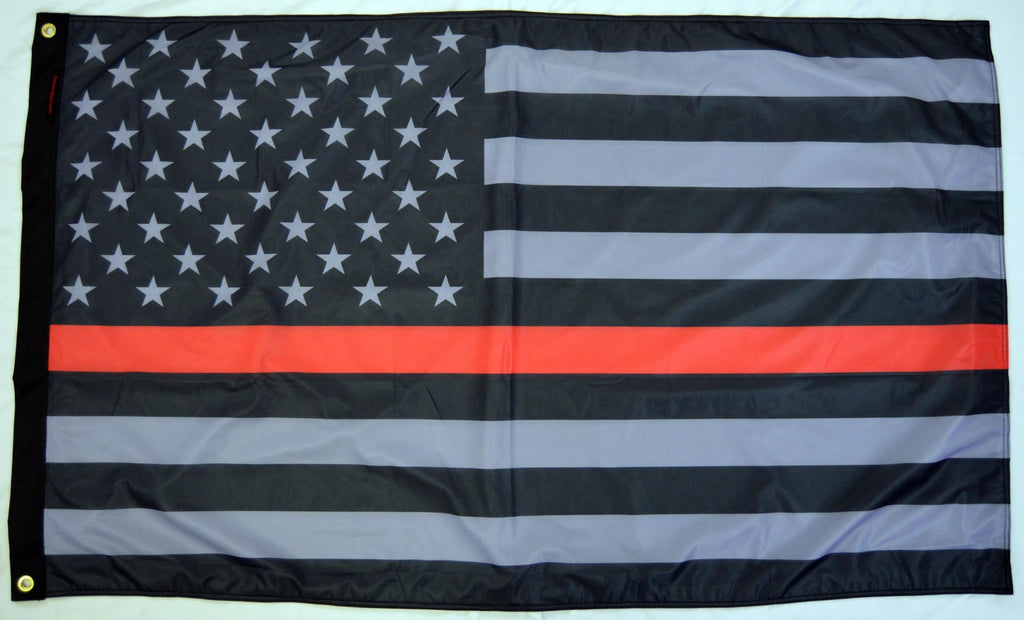 Forever Wave Flags 3x5' USA Subdued Thin Red Line Flag Forever Wave - 8038