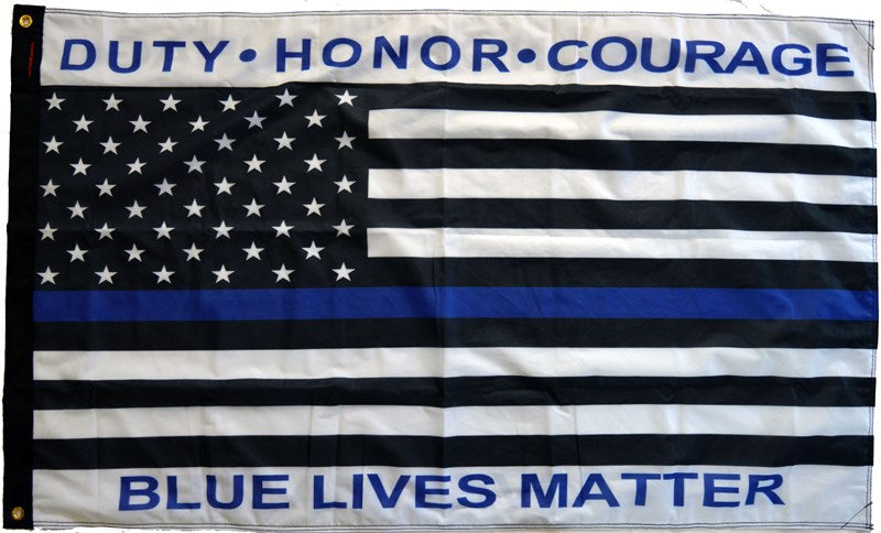 Forever Wave Flags 3x5'  Blue Lives Matter Flag Forever Wave - 8045