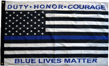 Load image into Gallery viewer, Forever Wave Flags 3x5'  Blue Lives Matter Flag Forever Wave - 8045
