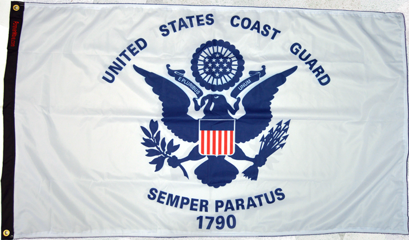 Forever Wave Flags 3x5' Coast Guard  Flag Forever Wave - 8049