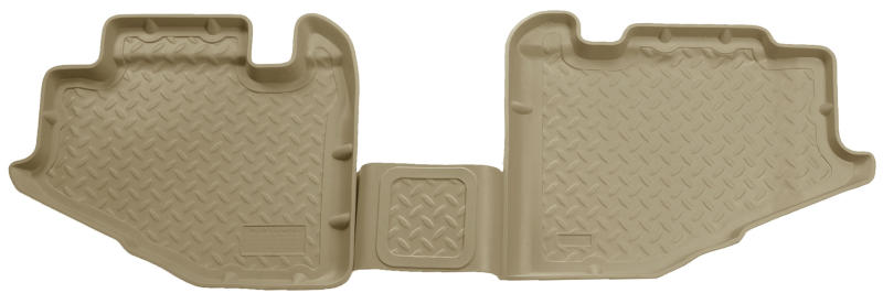 Husky Liners Floor Mats - Rubber Husky Liners 97-05 Jeep Wrangler Classic Style 2nd Row Tan Floor Liners