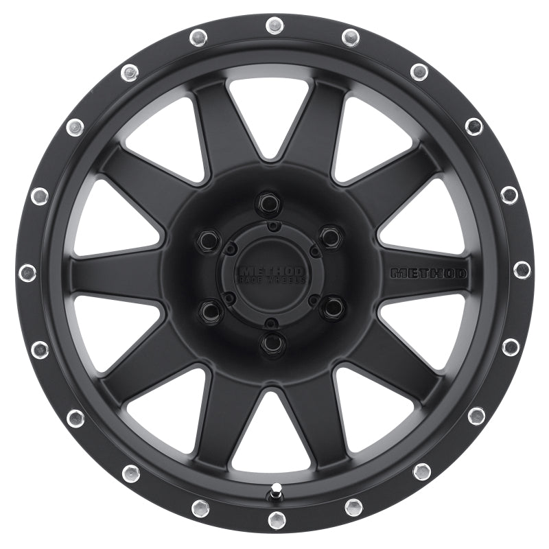 Method Wheels Wheels - Cast Method MR301 The Standard 15x7 -6mm Offset 6x5.5 108mm CB Matte Black Wheel