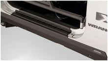 Load image into Gallery viewer, Bushwacker Body Armor &amp; Rock Rails Bushwacker 07-18 Jeep Wrangler Trail Armor Rocker Panel and Sill Plate Cover - Black