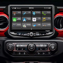 Load image into Gallery viewer, Stinger Off-Road Multimedia Jeep Wrangler JL and Gladiator JT (2018-2022) HEIGH10 10" Touchscreen Radio Plug-and-Play Replacement Kit | Displays Vehicle Information and Off-Road Mode