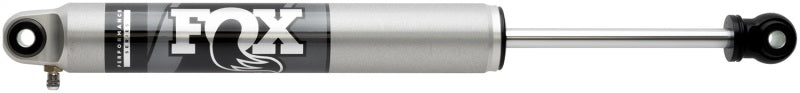 FOX Steering Stabilizer Fox 2.0 Performance Series 8.1in. Smooth Body IFP Stabilizer Steering Damper (Alum) - Black