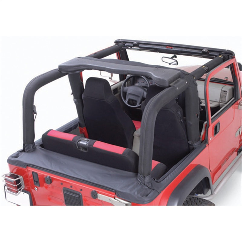 Rugged Ridge Roll Cage Components Rugged Ridge Full Roll Bar Cover Kit 92-95 Jeep Wrangler YJ