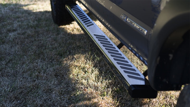 LUND Running Boards Lund 2019 Chevy Silverado 1500 Crew Cab Summit Ridge 2.0 Running Boards - Stainless
