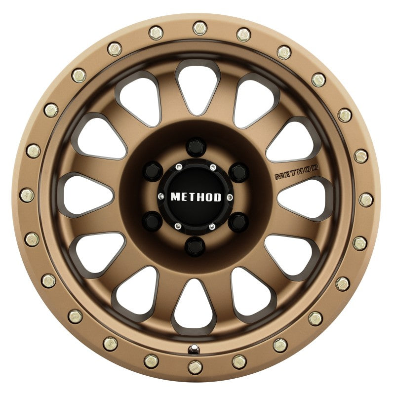 Method Wheels Wheels - Cast Method MR304 Double Standard 17x8.5 0mm Offset 6x5.5 108mm CB Method Bronze Wheel