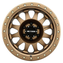Load image into Gallery viewer, Method Wheels Wheels - Cast Method MR304 Double Standard 17x8.5 0mm Offset 6x5.5 108mm CB Method Bronze Wheel