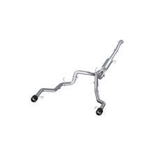 Load image into Gallery viewer, MBRP Catback MBRP 22-23 Ford F150 T304 5in OD Carbon Fiber Tip Dual Rear Exit 3in Cat Back Exhaust