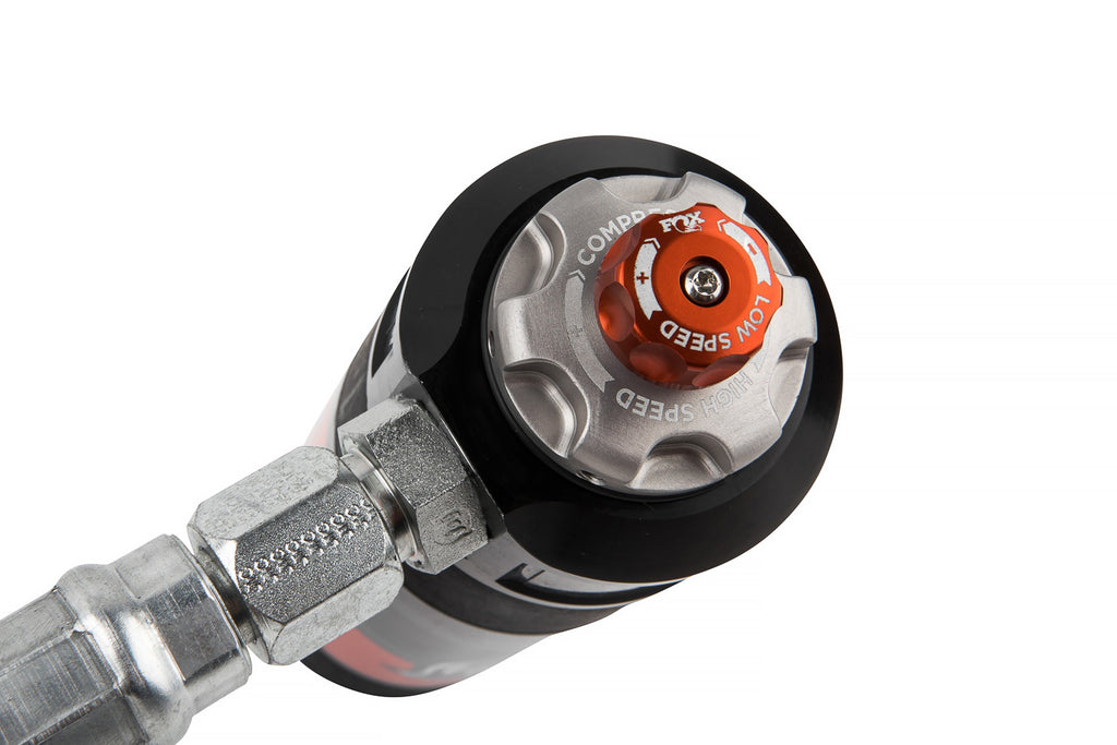 No Brand Available Shocks & Coilovers FOX 2.5 Rear Shocks w/ DSC Reservoir | 0-1.5 Inch Lift | Performance Elite Series | Toyota Tacoma (05-23) 4WD