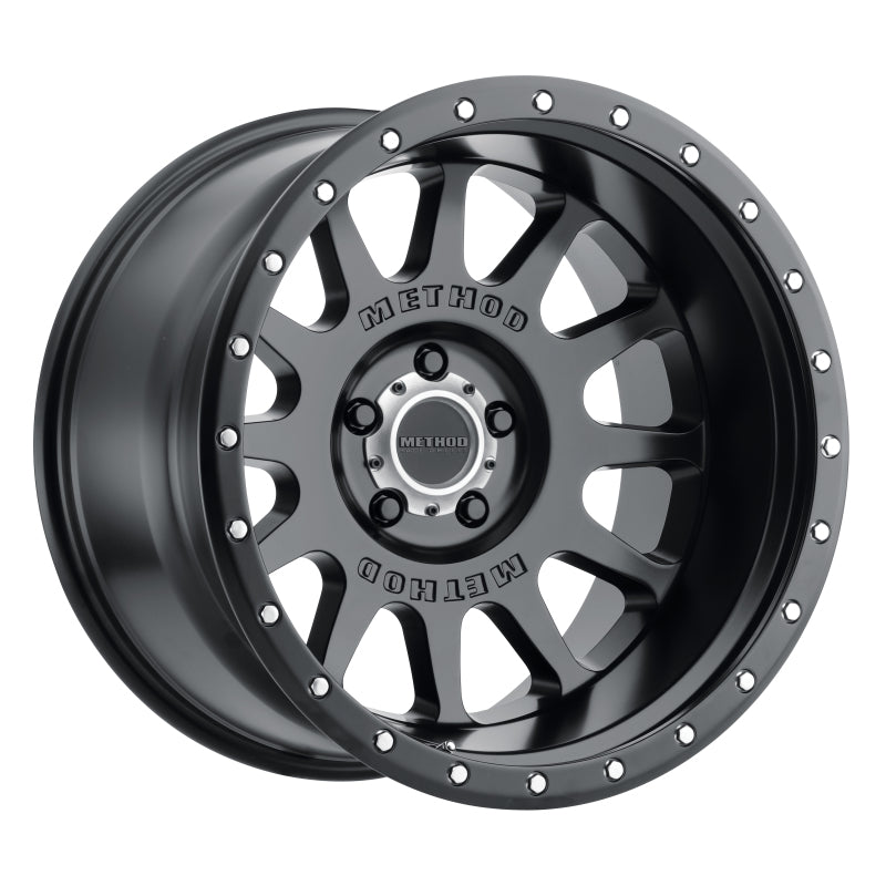 Method Wheels Wheels - Cast Method MR605 NV 20x10 -24mm Offset 5x5 71.5mm CB Matte Black Wheel