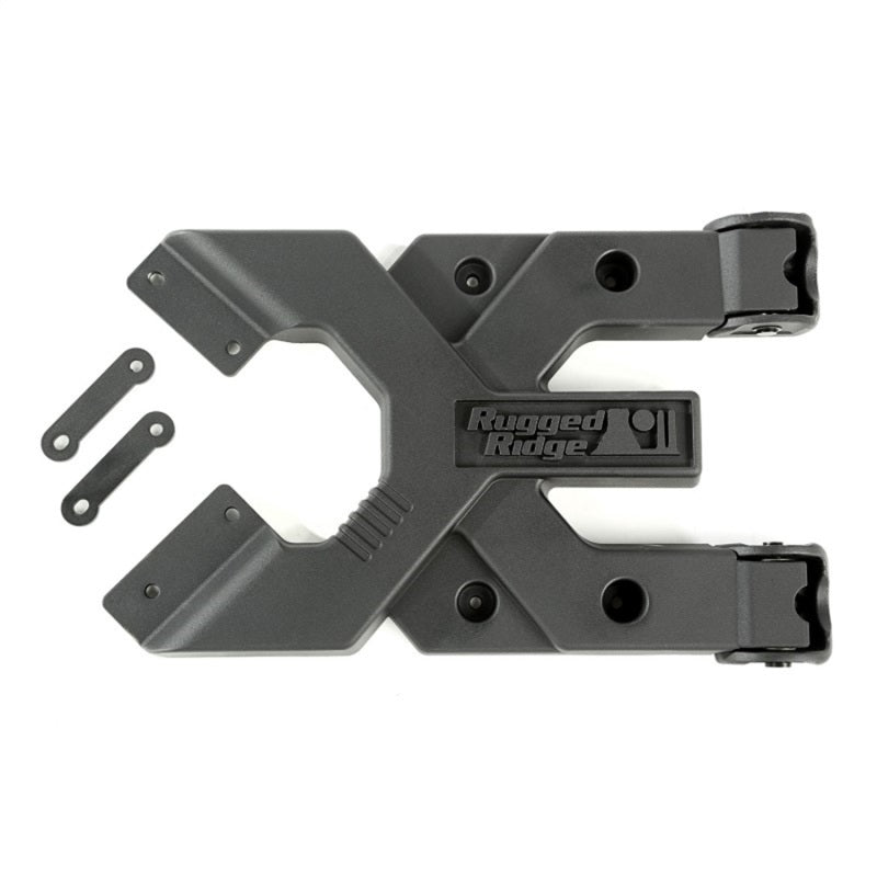 Rugged Ridge Spare Tire Carriers Rugged Ridge Spartacus HD Tire Carrier Hinge Casting 07-18 Jeep Wrangler JK